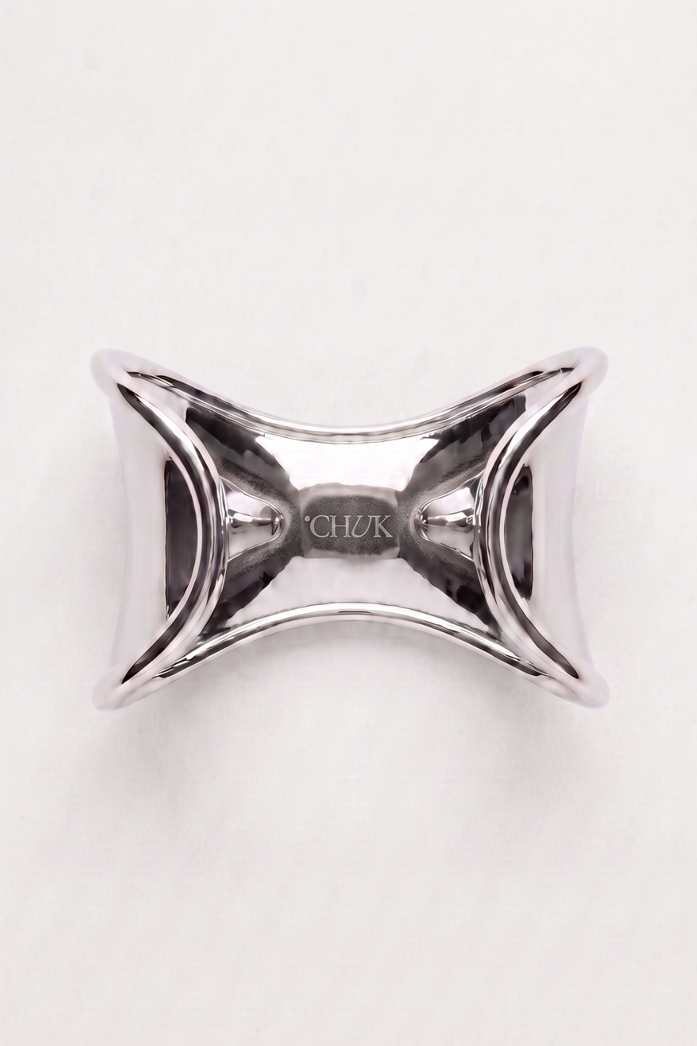 Chuk Form bracelet, styled look from the FORM collection. Ukrainian designer jewellery at MIXMVSE London.